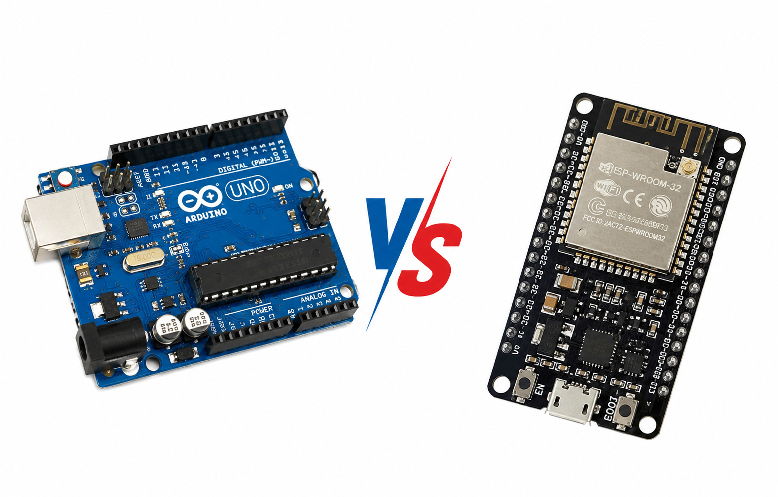 Arduino vs ESP32