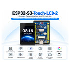 Waveshare ESP32-S3-Touch-LCD-2 with 2 inch IPS touchscreen