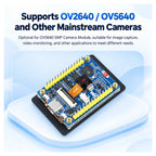 ESP32-S3 camera interface compatible touch display board