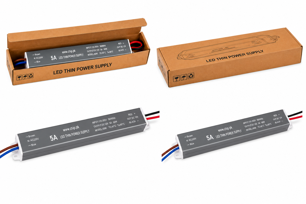60W LED Power Supply for 12V Strip Lights