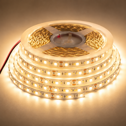 12V LED Strip Light 2835 SMD 120 LEDs per Meter Warm White Flexible LED Tape IP20 IP65