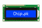 16x2 LCD Display Module front
