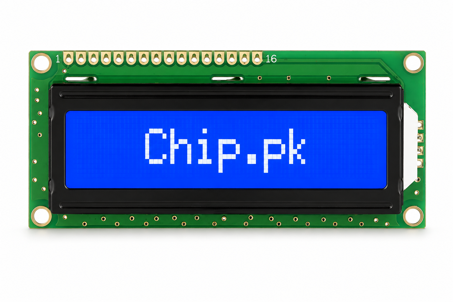 16x2 LCD Display Module front