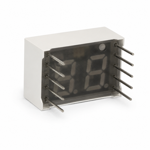 1 Digit 7 Segment LED Display Module below side