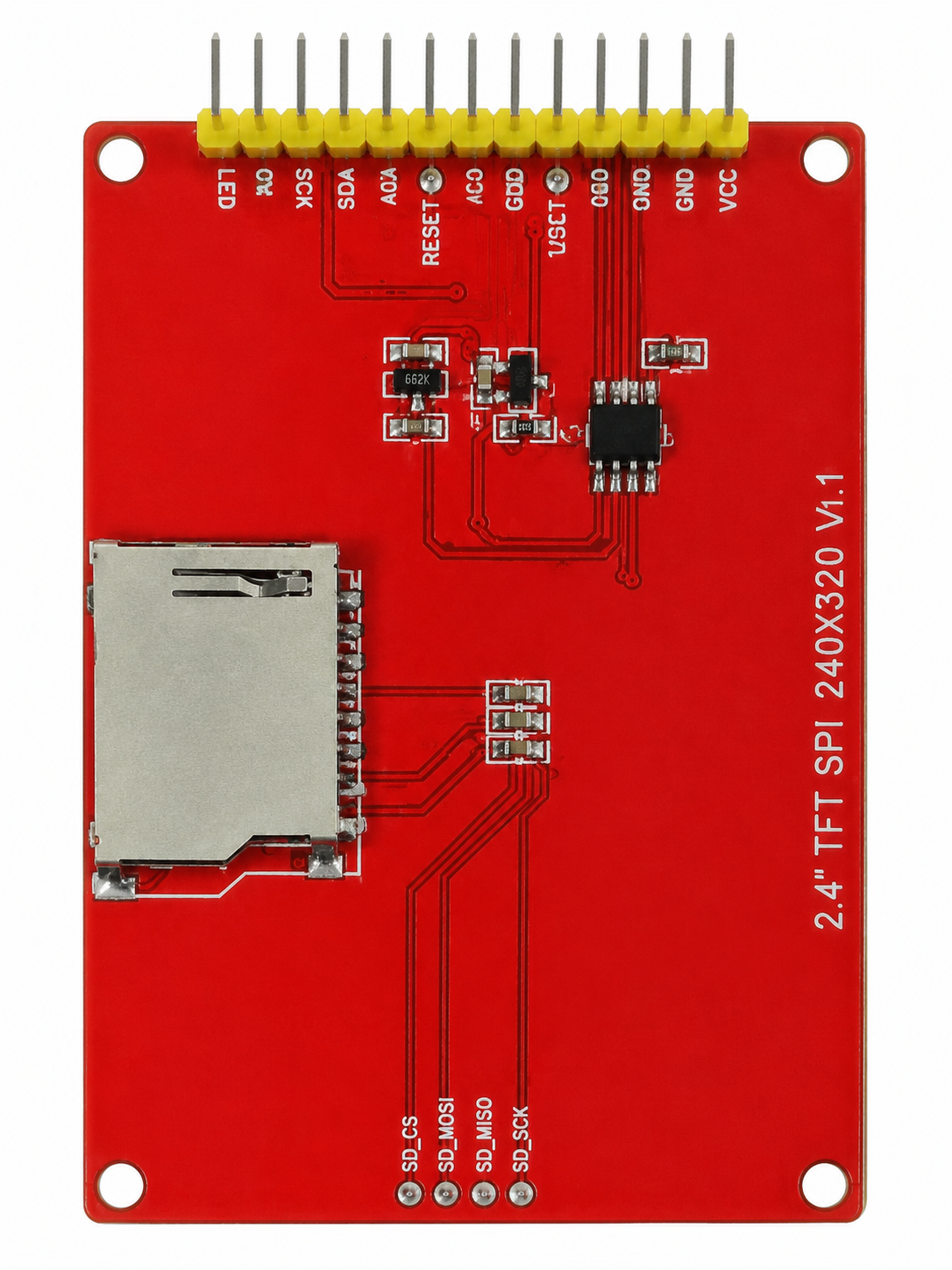 2.4 Inch SPI TFT LCD Display Module 240×320 ILI9341 for Arduino ESP32 STM32