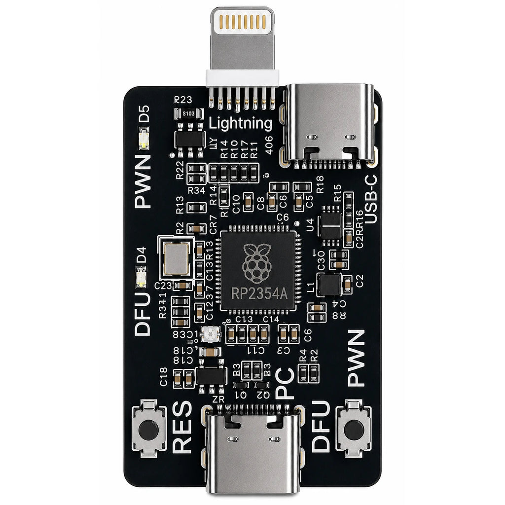 RP2354A Pico DFU Engineering Board for iPhone PWN