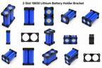 Plastic 18650 Battery Holder