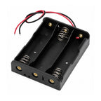 3 Cell 18650 Lithium Battery Holder Case with Wires