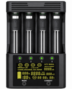 4 Slot Smart Universal Battery Charger front
