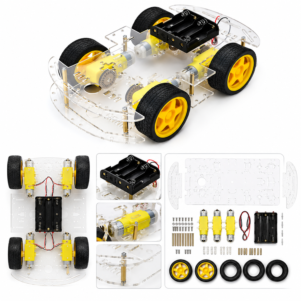4WD Robot Chassis Kit