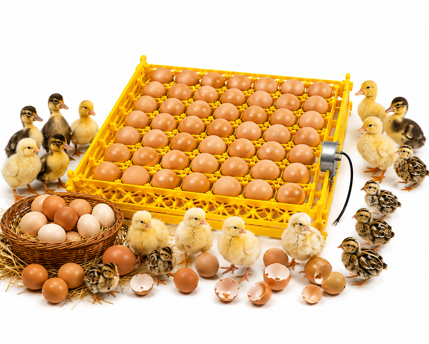 56 Egg Automatic Poultry Incubator Hatching Machine