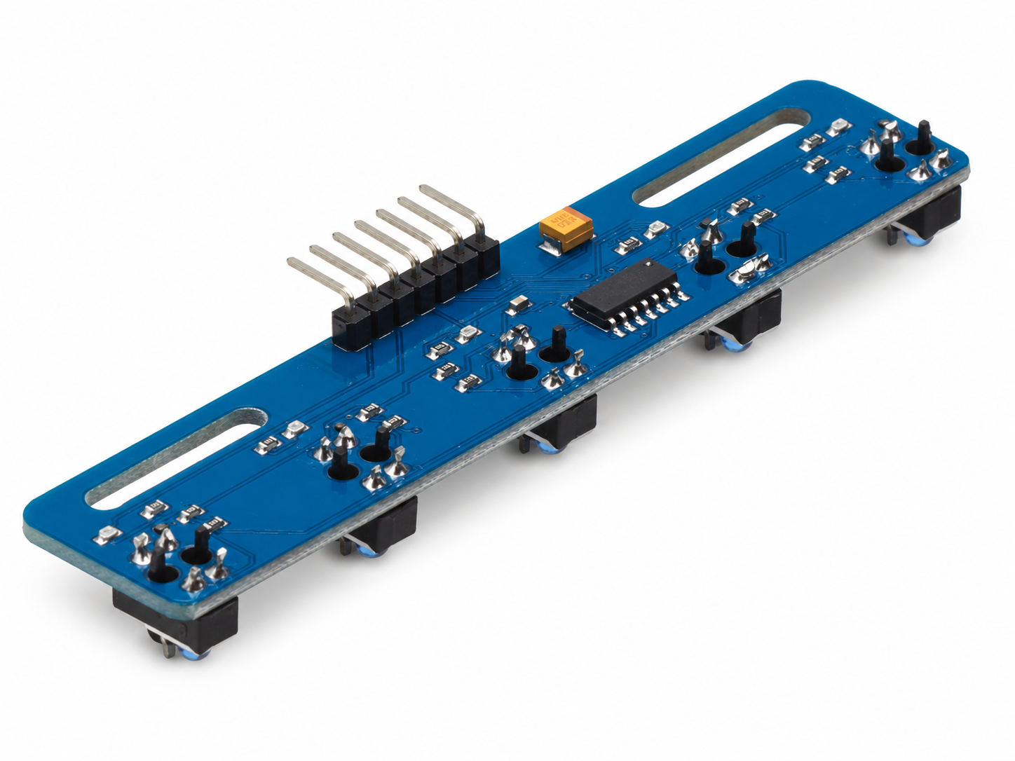 5 Channel IR Line Tracking Sensor Module for Arduino & ESP32 Robots front