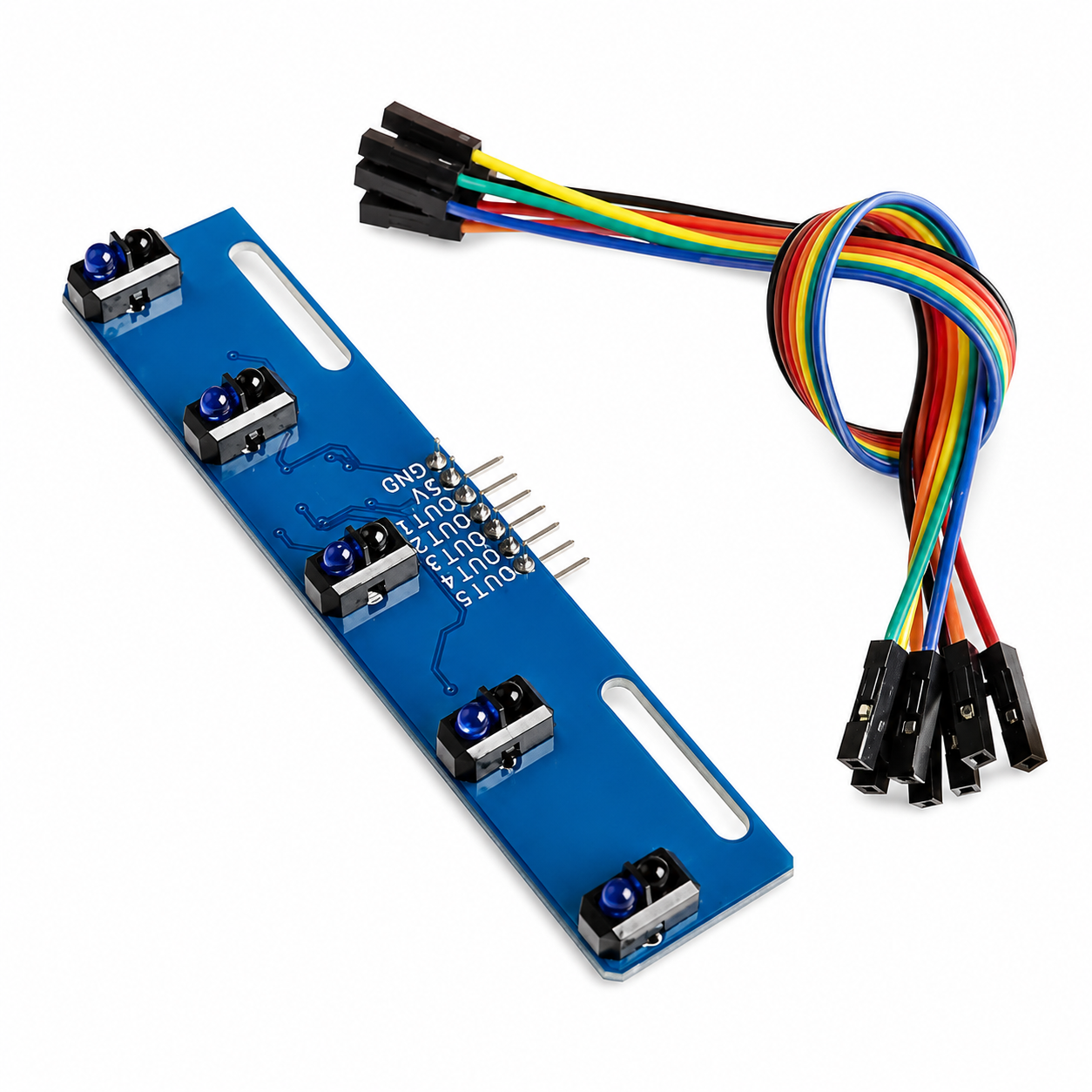 5 Channel IR Line Tracking Sensor Module for Arduino 