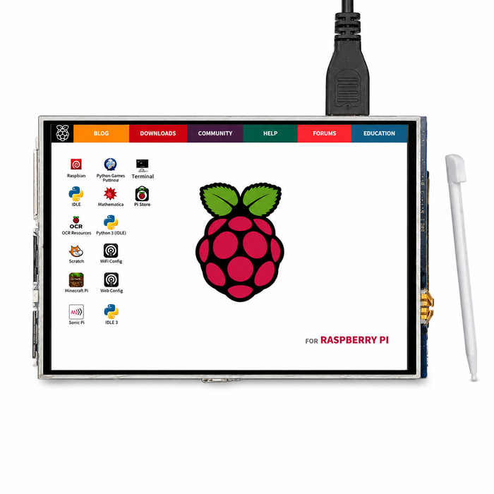 5 Inch HMI LCD Touch Screen Display for Raspberry Pi