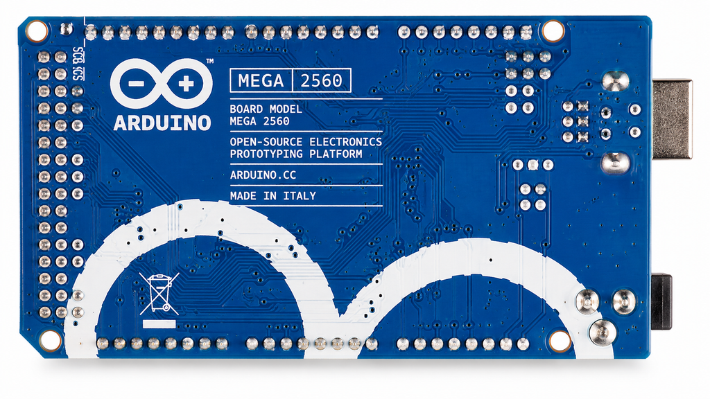 Arduino Mega 2560 R3 ATmega2560 Development Board Compatible back side
