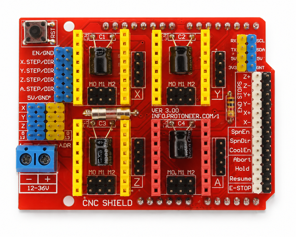 Arduino Sensor Shield V5.0 Expansion Board for Arduino Uno R3 Robotics IoT and DIY Electronics