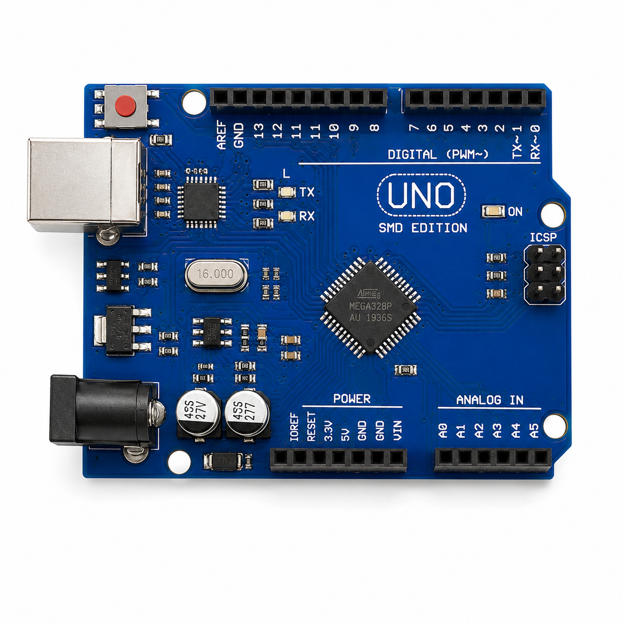 Arduino UNO SMD front side