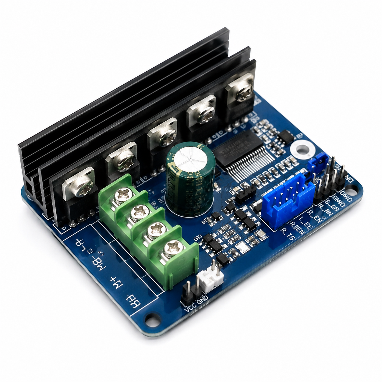 High Power BTS7960 Motor Driver Close-up