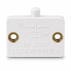 Cabinet Light Switch Wardrobe Door Switch 12V-220V Automatic Push Switch