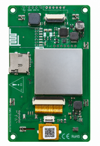 DWIN HMI LCD 3.5 Inch IPS Capacitive Touch back side