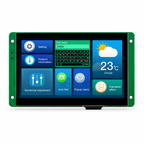 DWIN HMI LCD 7 Inch Capacitive Touch TFT Display Module DMG80480C070-03WTC 800x480 UART for Arduino ESP32 PLC and Industrial Automation