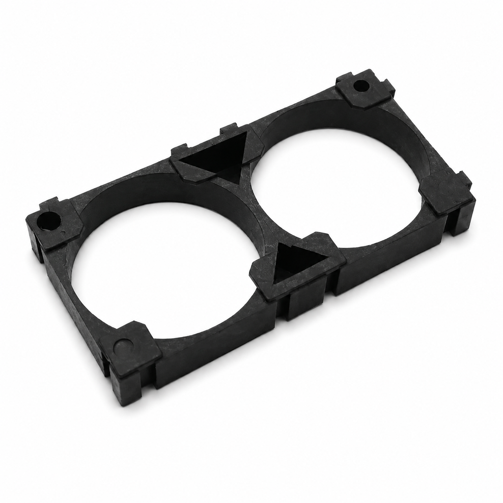Dual 40mm Cooling Fan Mount Bracket for 3D Printer & Electronics right side