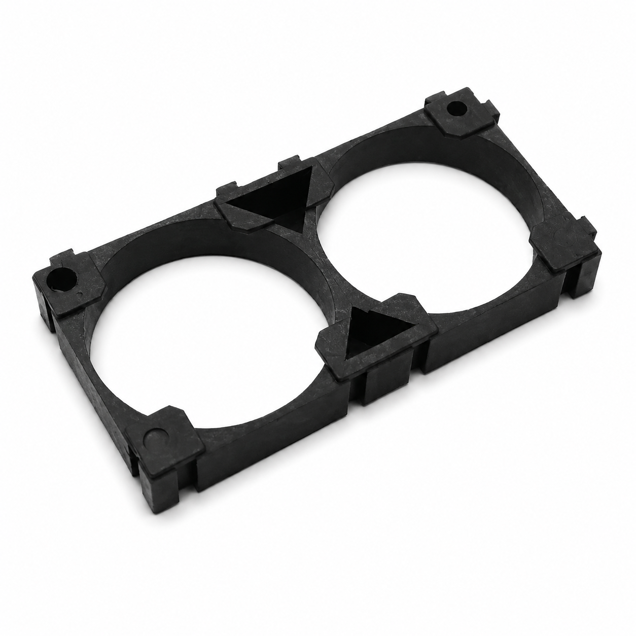 Dual 40mm Cooling Fan Mount Bracket for 3D Printer & Electronics right side