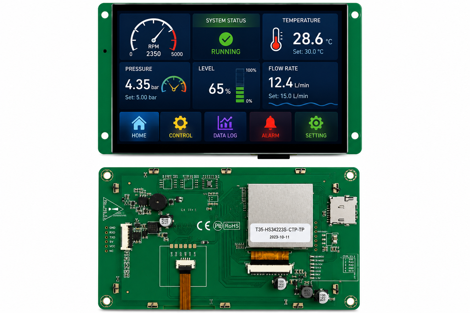 UART HMI Display