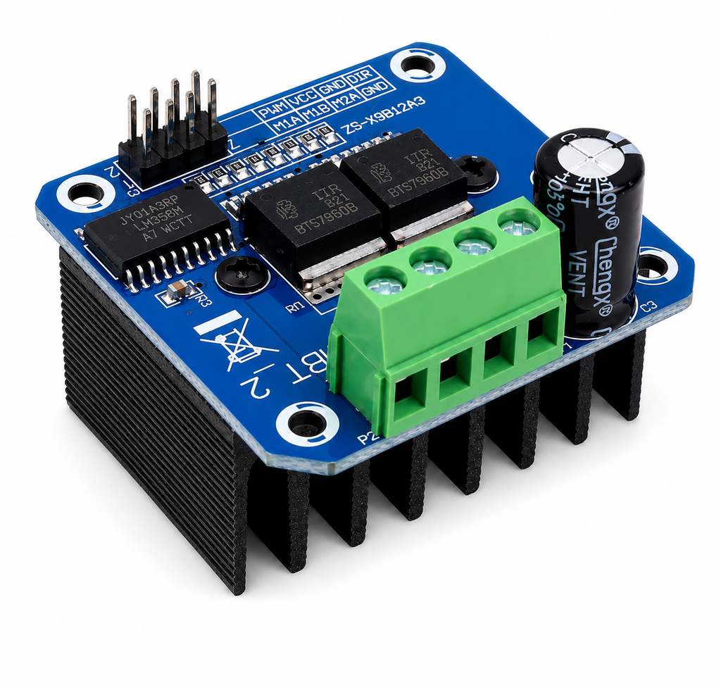IBT-2 BTS7960 43A High Power H-Bridge Motor Driver Module