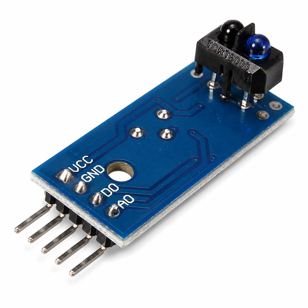 IR Infrared Obstacle Avoidance Sensor Module for Arduino & ESP32 rotate