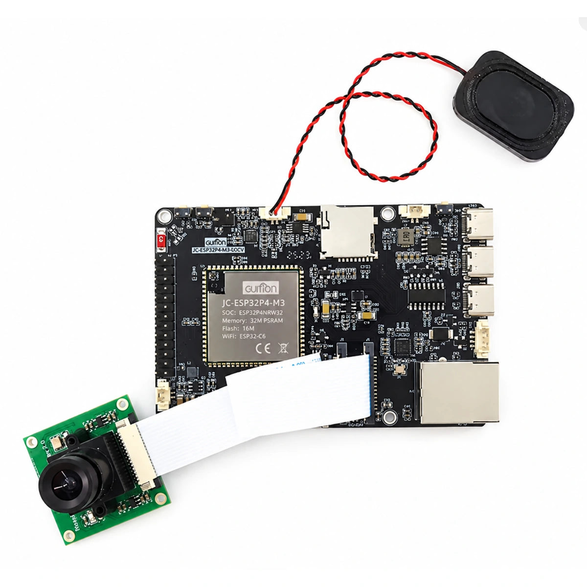 ESP32-P4 development board with MIPI CSI camera