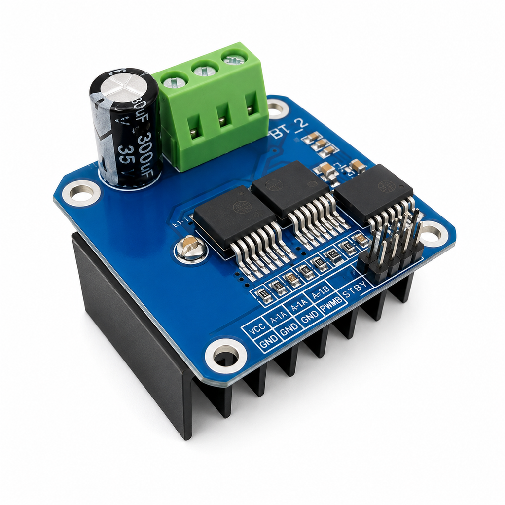 L298N Dual H-Bridge Motor Driver Module for Arduino, ESP32 & Robotics close