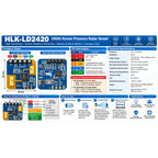 LD2420 3.3V human detection sensor for embedded projects