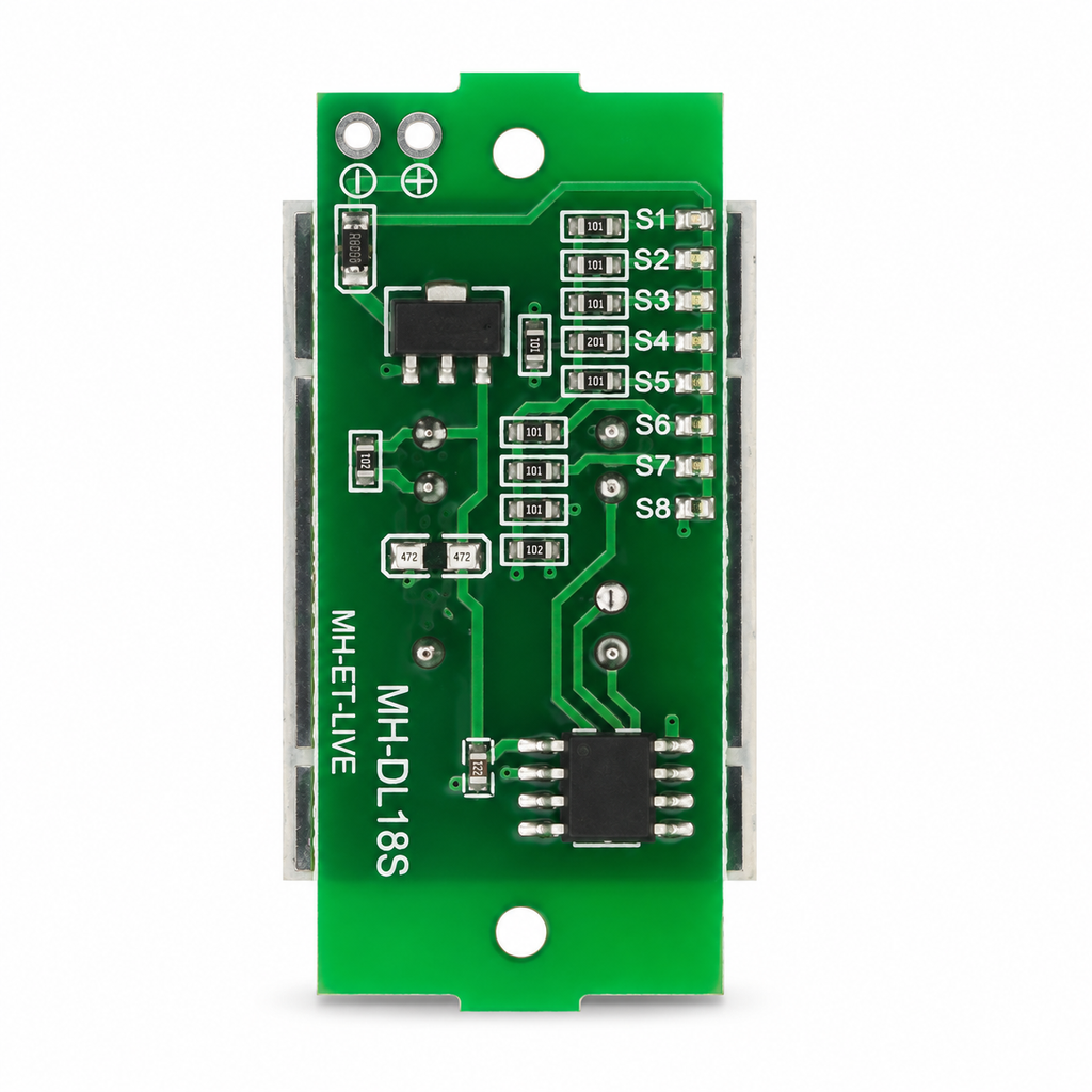 Li-ion Battery Level Indicato back view