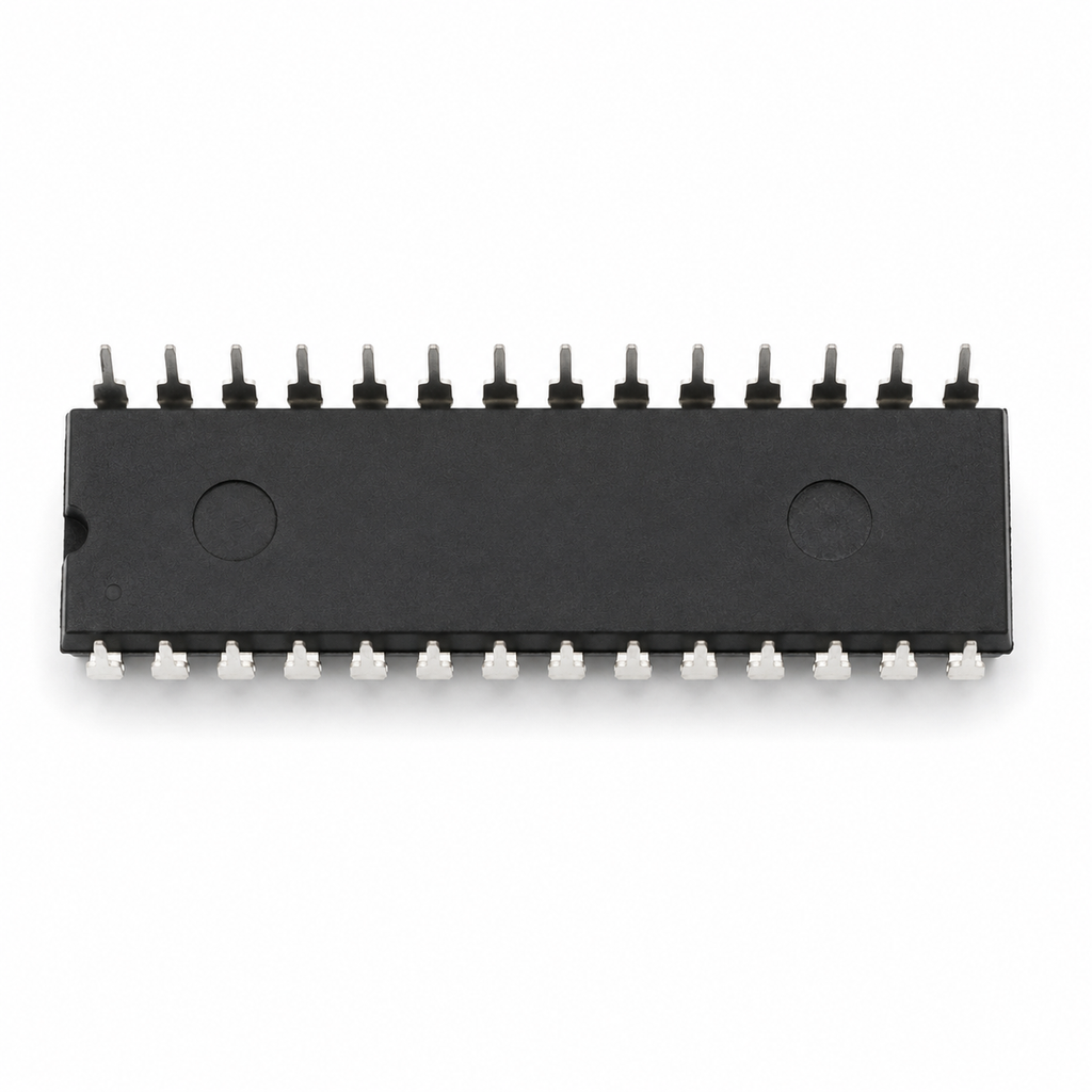 Microchip dsPIC30F2010 16-Bit Digital Signal Controller IC back side