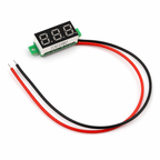 Mini Digital LED Voltmeter Module 2-Wire DC Voltage Display fornt