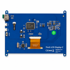 Official Raspberry Pi 7 Inch back side