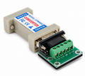 USB to RS232 DB9 Serial Converter Adapter with Screw Terminal front