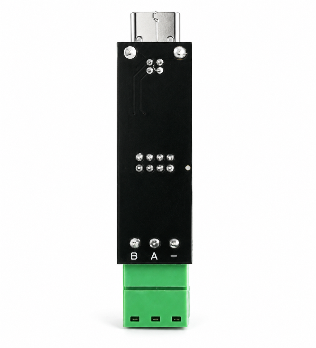 USB to RS422 RS485 Serial Converter Adapter with Screw Terminal front