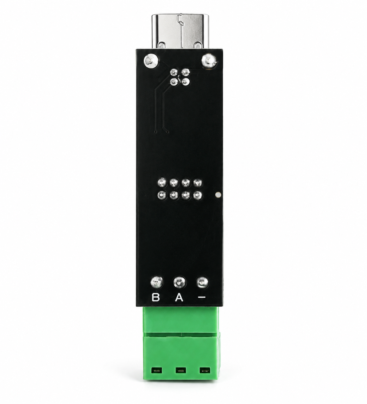 USB to RS422 RS485 Serial Converter Adapter with Screw Terminal front