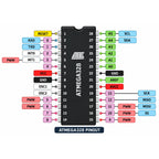 ATmega328P 28-pin PDIP IC pinout