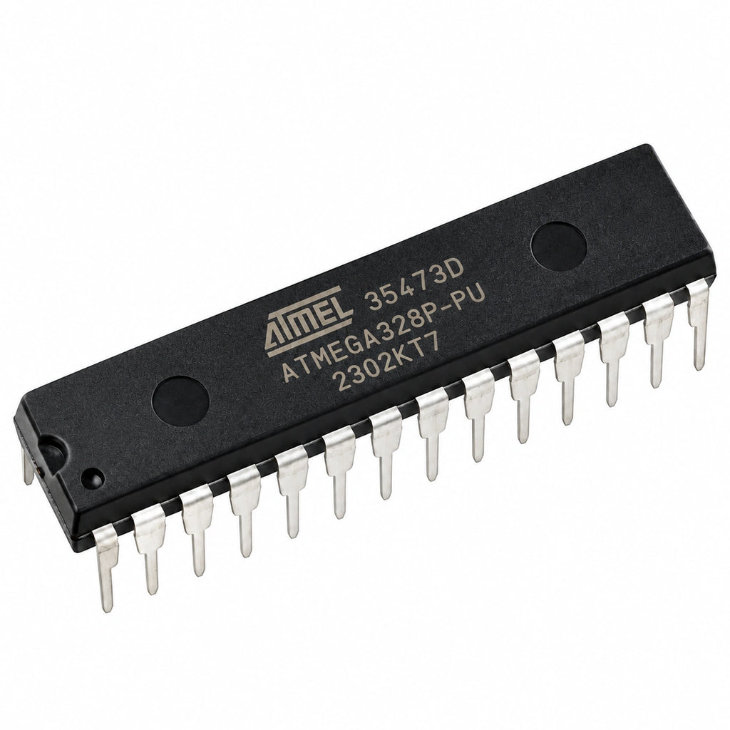 ATmega328P-PU 28-Pin 8-Bit AVR Microcontroller IC