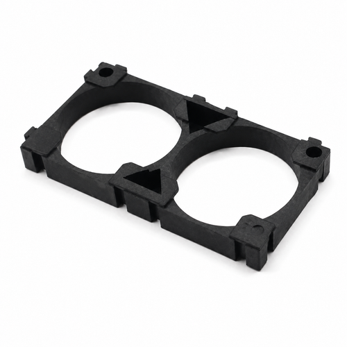 2-Slot 18650 Lithium Battery Spacer Bracket (Holder Frame)