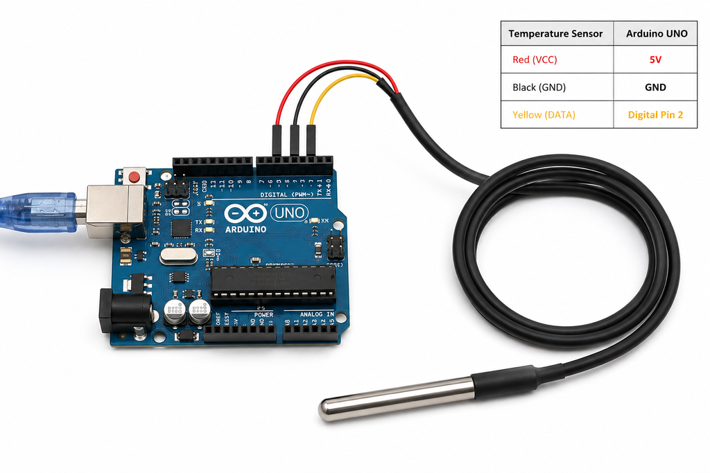 1-Wire Temperature Sensor