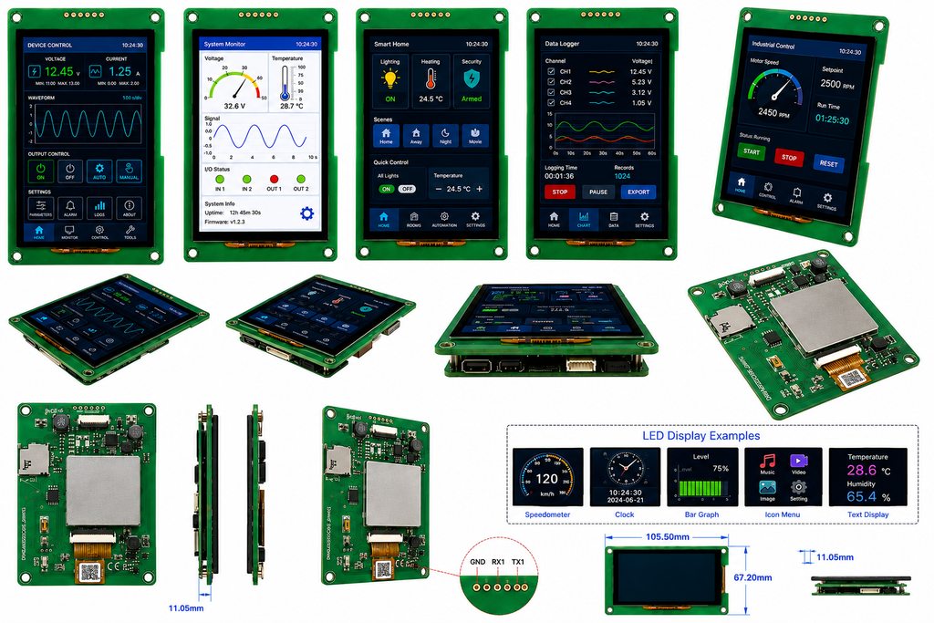 UART TFT Display