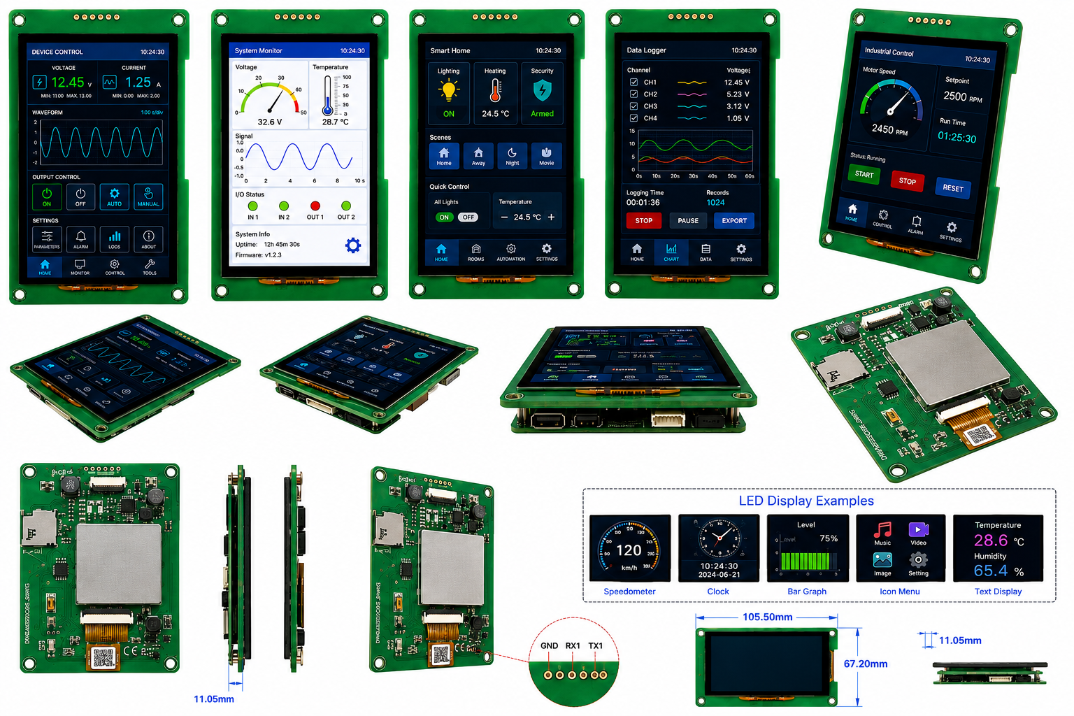 UART TFT Display