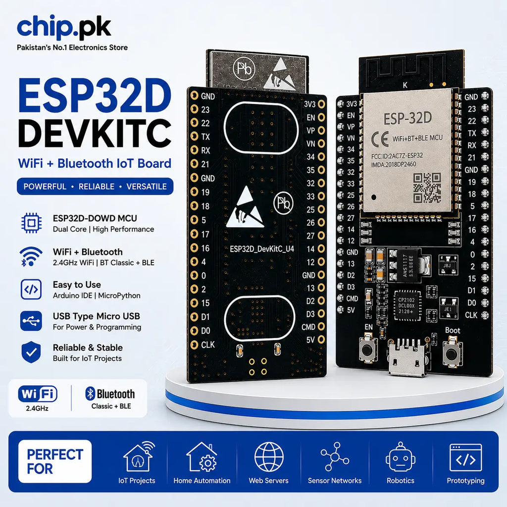 ESP32 Bluetooth development board for IoT projects
