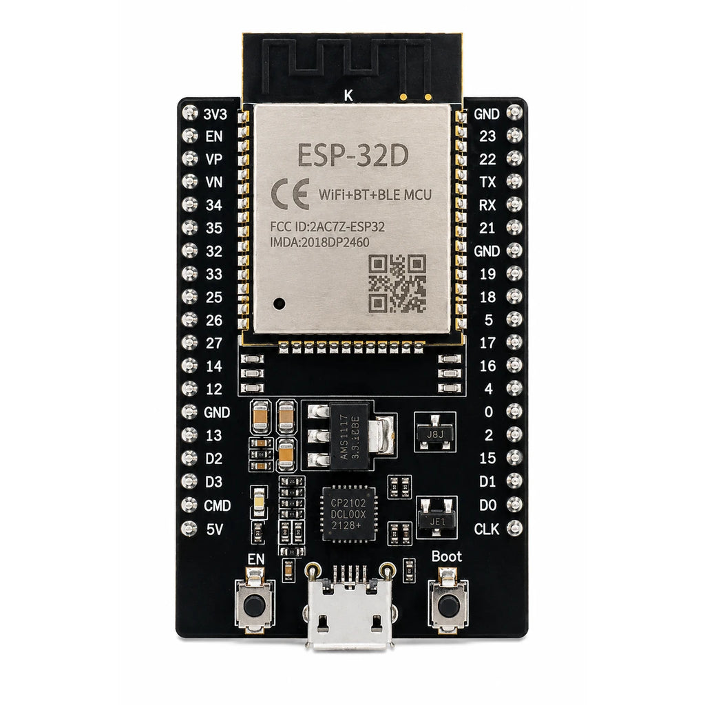 ESP32 WROOM 32D WiFi Bluetooth Development Board