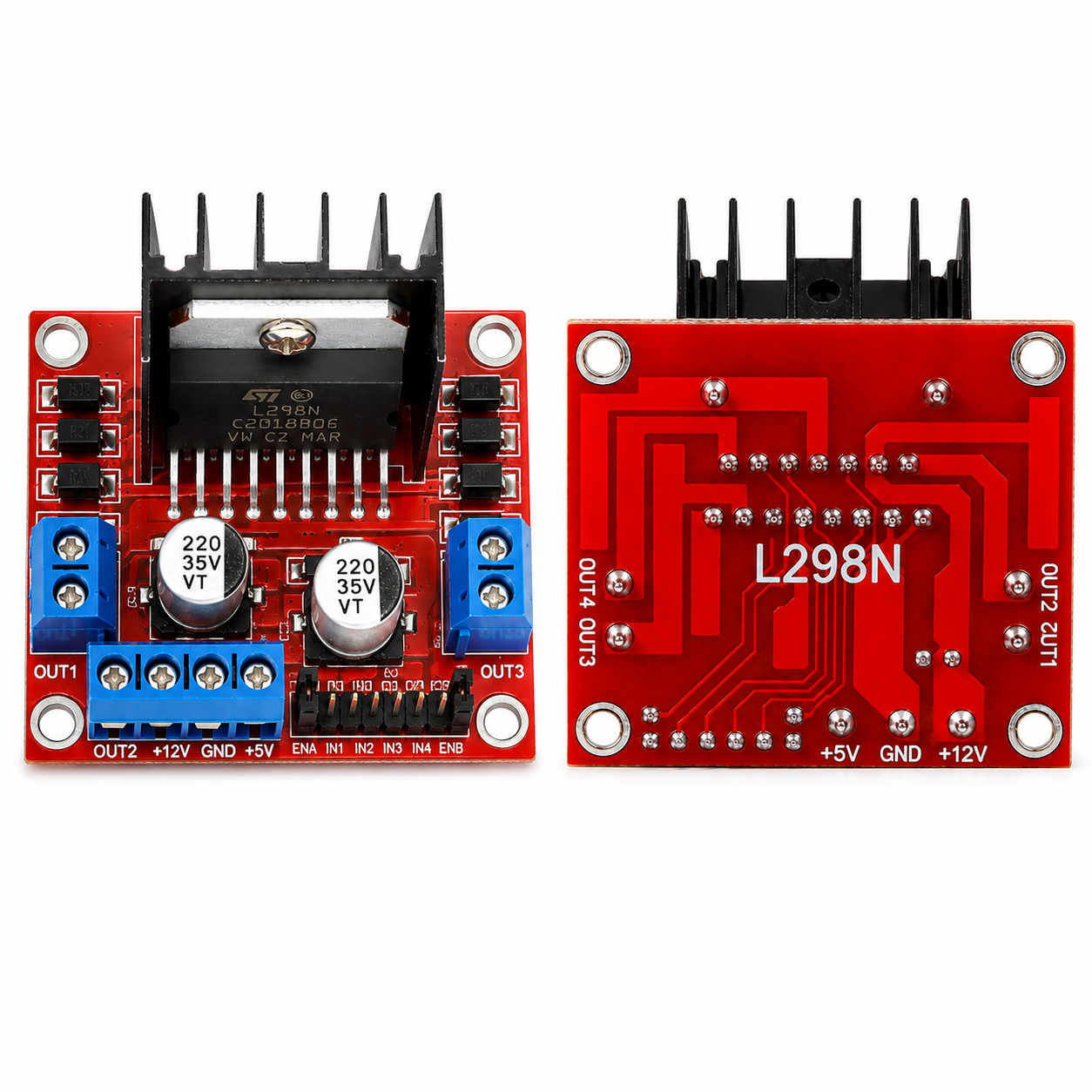 L298N Motor Controller for Arduino Projects