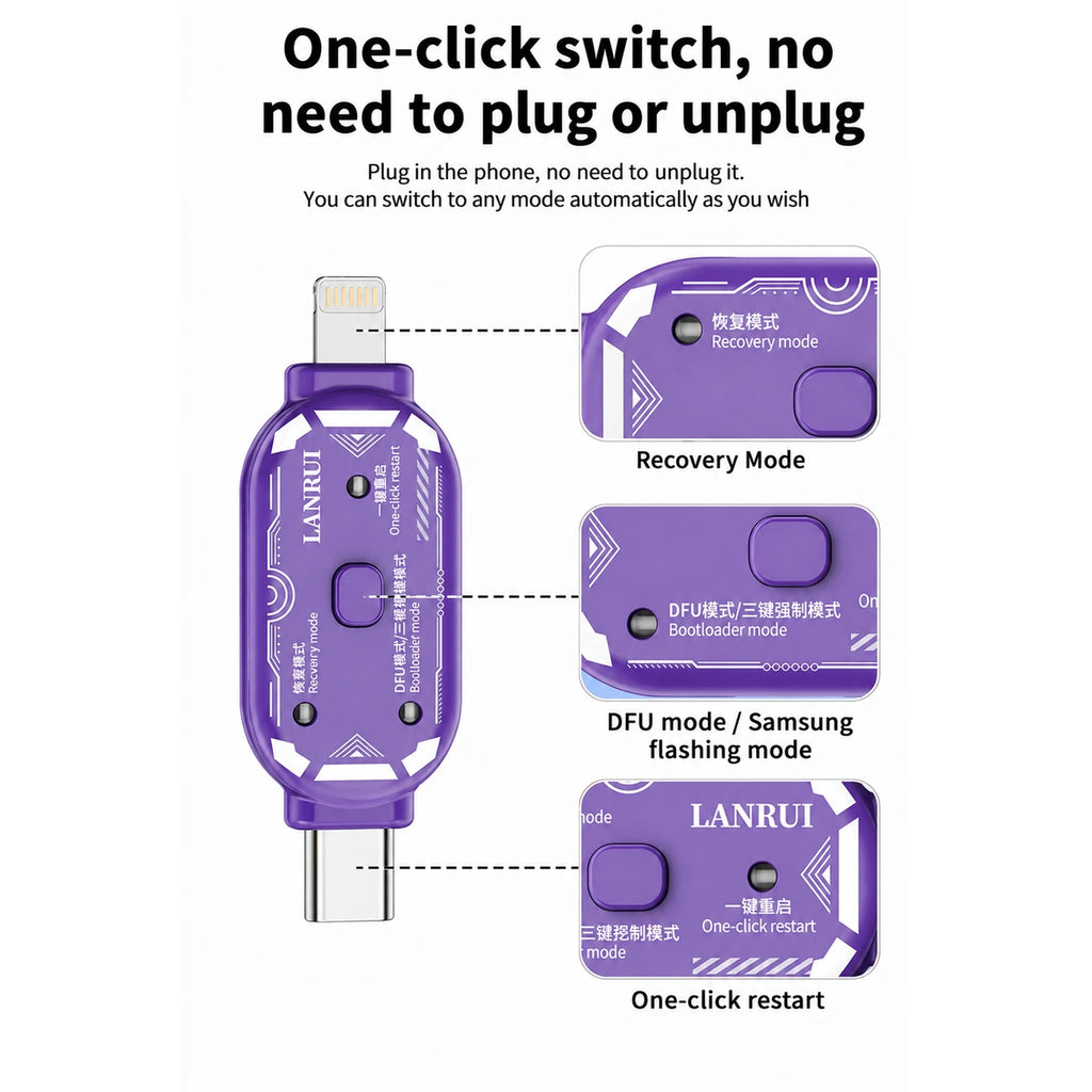 Lanrui V587 Recovery Mode tool for iPhone and iPad